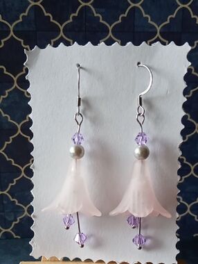 "Pink Bloom" Earrings